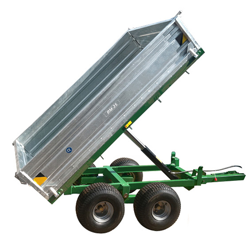 Tipping trailer, 2.5 tonnes, galvanized 